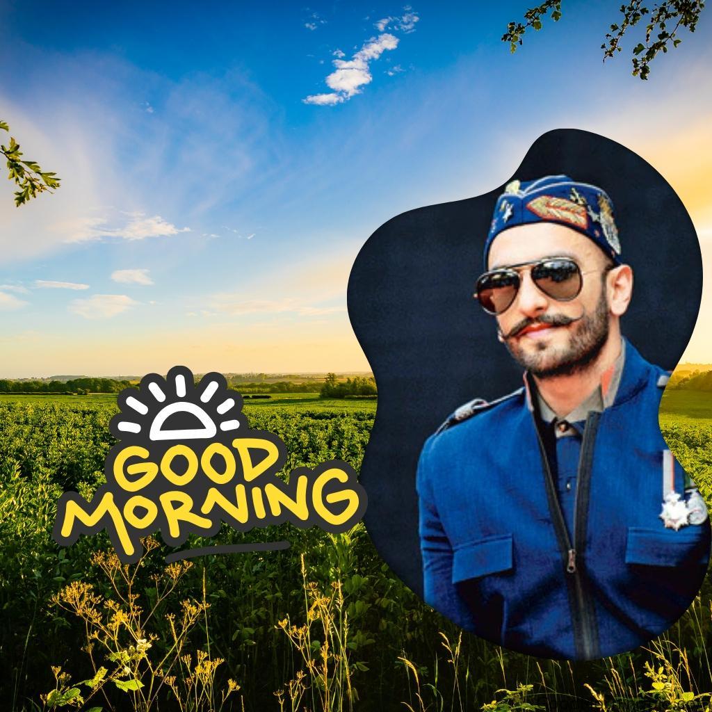 100+ Indian Actors Good Morning Images | Bollywood & South Stars 9 Ranveer Singh Good Morning Image Actors Good Morning Images