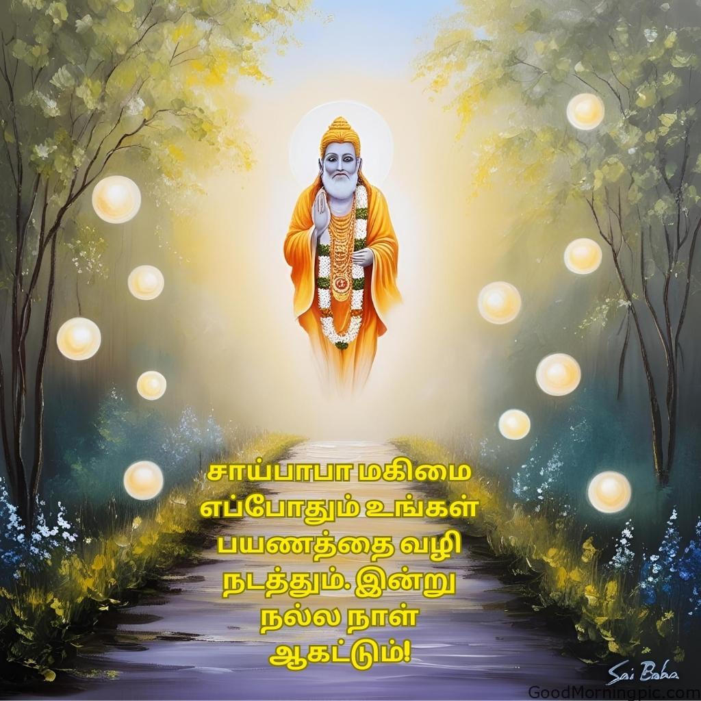 105+ Sai Baba Good Morning Images – Divine Blessings for a Peaceful Day 45 Sai Baba Good Morning Images in Tamil 3 Sai Baba