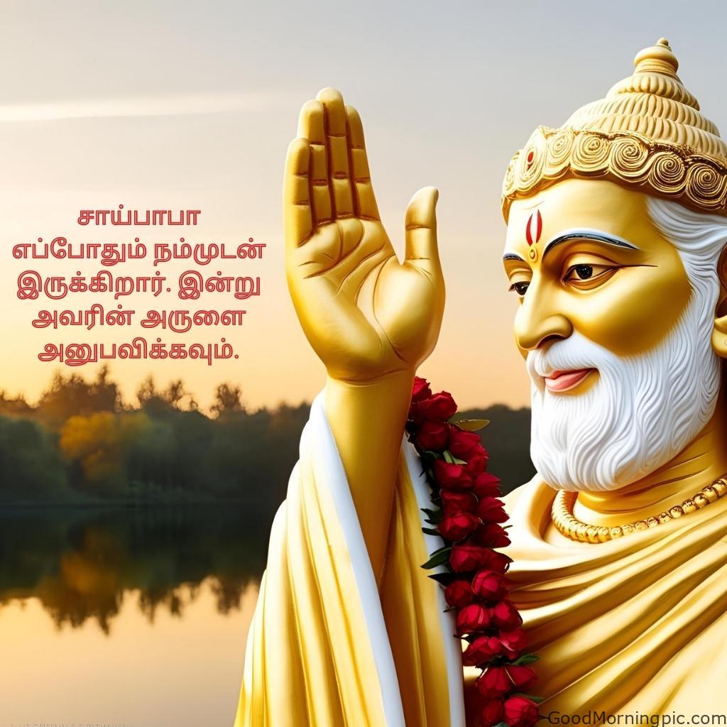 105+ Sai Baba Good Morning Images – Divine Blessings for a Peaceful Day 47 Sai Baba Good Morning Images in Tamil 5 Sai Baba