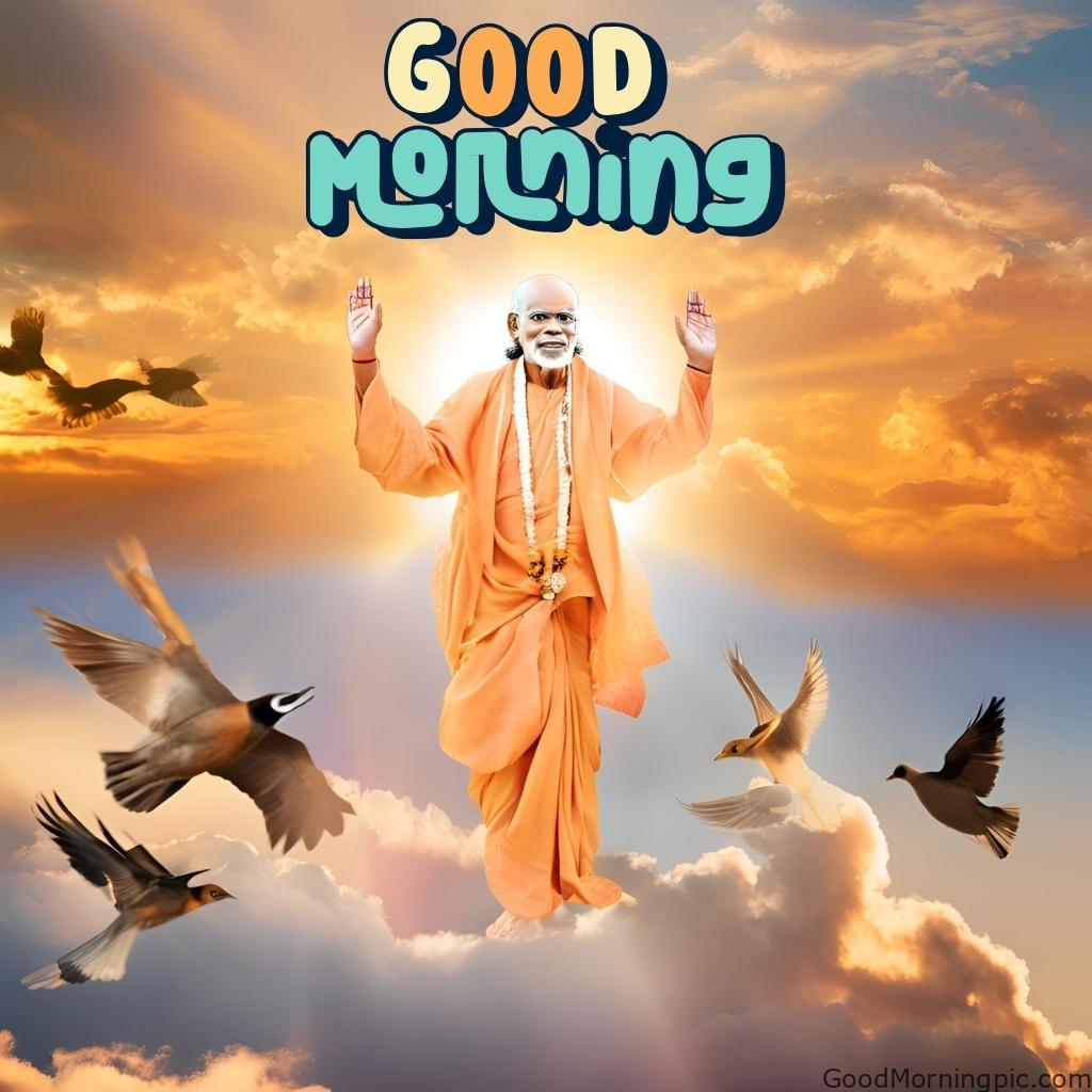 105+ Sai Baba Good Morning Images – Divine Blessings for a Peaceful Day 58 Sai Baba Sunrise Photo 5 Sai Baba