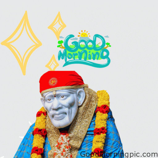 105+ Sai Baba Good Morning Images – Divine Blessings for a Peaceful Day 65 Sai Baba gif Images 3 Sai Baba