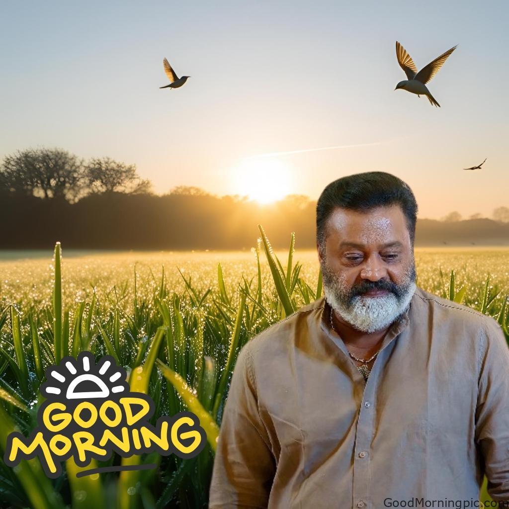 100+ Indian Actors Good Morning Images | Bollywood & South Stars 81 Suresh Gopi Good Morning Image Actors Good Morning Images